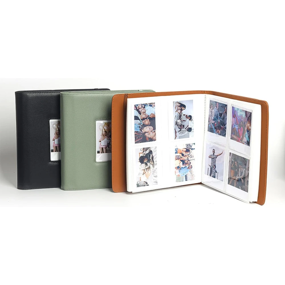 288-Pocket PU Leather Photo Album for Polaroid & Fujifilm Wide - Image 6