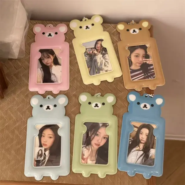 Rilakkuma Alien PVC Card Holder for ID, Photo & Polaroid