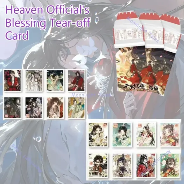 Heaven Official's Blessing HuaLian Postcard Blind Draw Photo Card