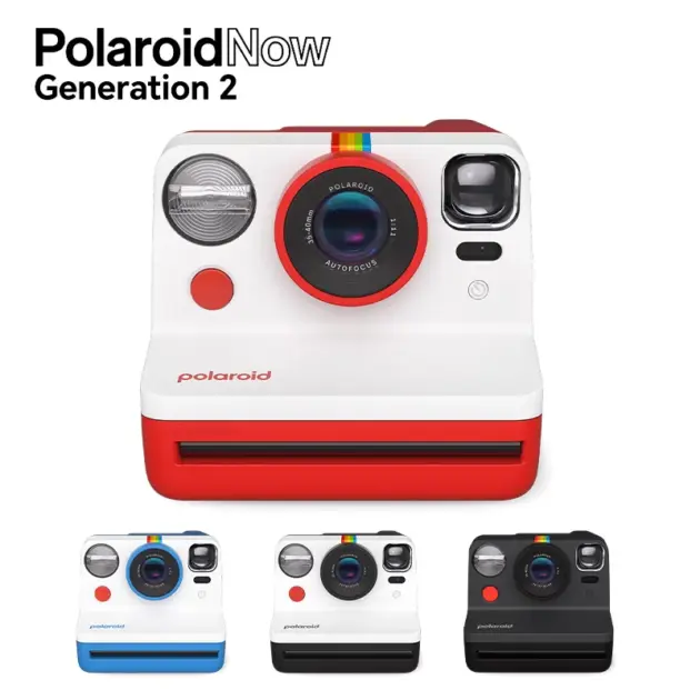 Polaroid Now+ 2nd Gen Instant Camera with Bluetooth App Control