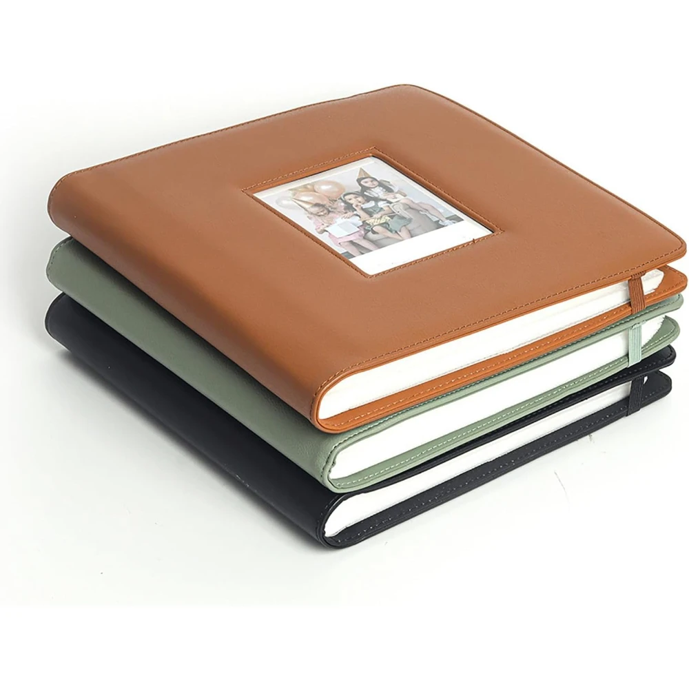 288-Pocket PU Leather Photo Album for Polaroid & Fujifilm Wide - Image 5