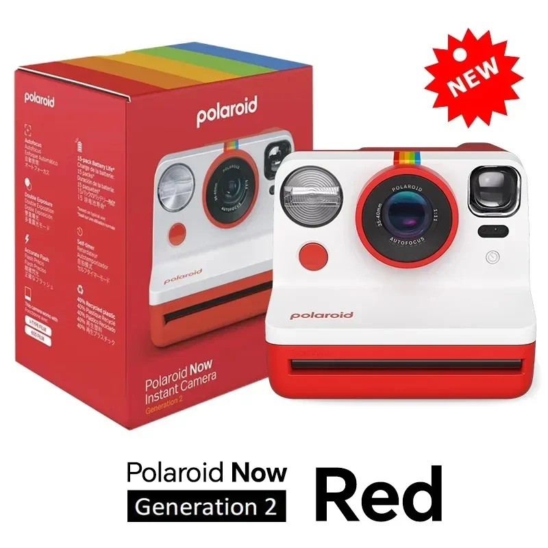 Polaroid Now+ 2nd Gen Instant Camera with Bluetooth App Control - Image 5