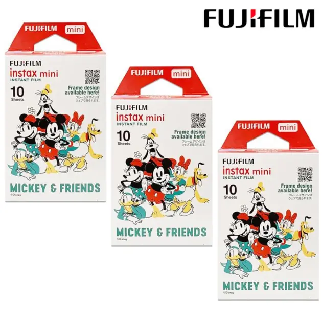 Fujifilm Instax Mini Mickey & Friends Instant Film (10-30 Sheets)